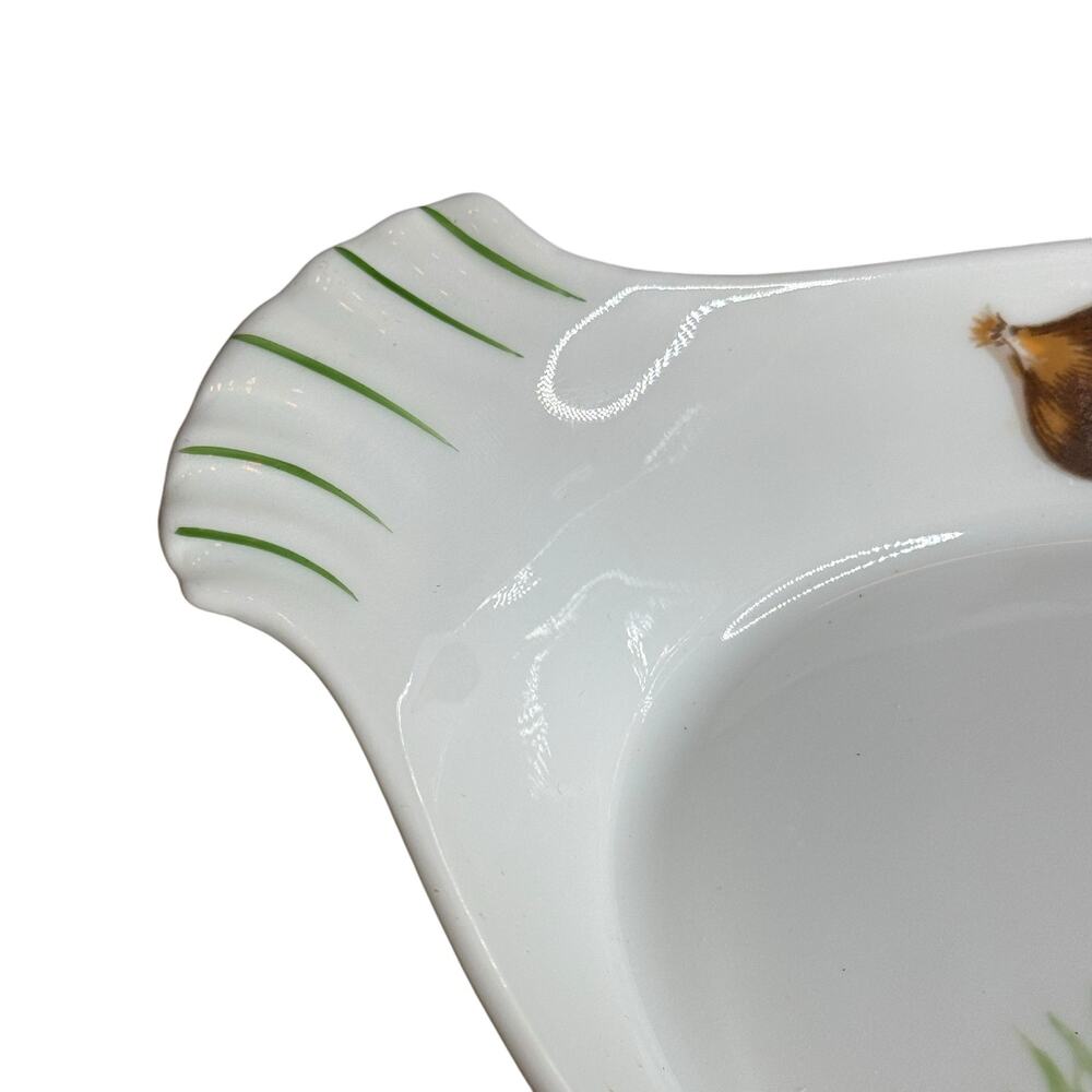 Vintage Louis Lourioux Fire Proof France Casserole Baking Oven Serving Dish Pan - Picture 5 of 7